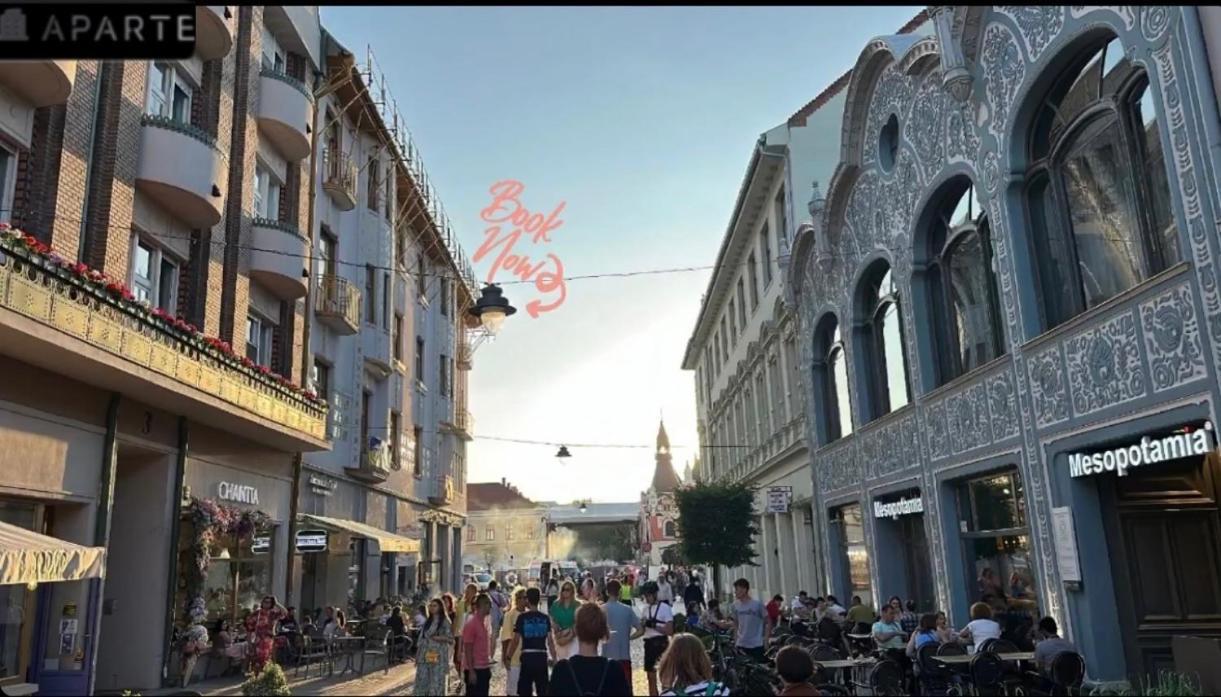 Aparte, Ultracentral Apartament In Moskovits Palace 拉迪亚 外观 照片